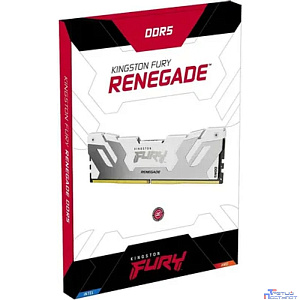 Память оперативная/ Kingston 32GB 6400MT/s DDR5 CL32 DIMM FURY Renegade White XMP