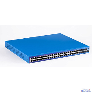Т-КОМ ТГК-363-44/8д-П/р Управляемый L3 PoE-коммутатор, стек, 44x1000Base-T, 4x10GBase-X SFP+, 4xCombo 1000Base-T/SFP,(48 портов PoE 802.3af/at, PoE-бюджет 370 Вт), расширенное ПО