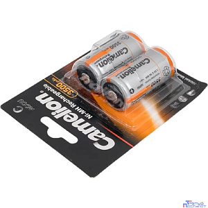 Camelion  C- 3500mAh Ni-Mh BL-2 (NH-C3500BP2, аккумулятор,1.2В)  (2 шт. в уп-ке)