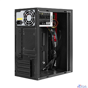 Exegate EX299408RUS Корпус Minitower ExeGate BAA-403-AA500 (mATX, БП AA500 с вент. 8см, 2*USB, HD Audio, черный)