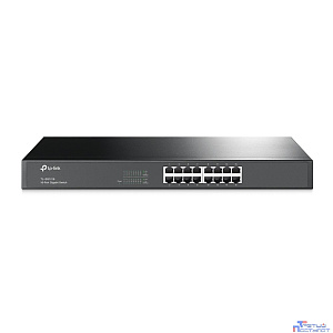 TP-Link TL-SG1016 Коммутатор с 16 гигабитными портами для размещения в стойке