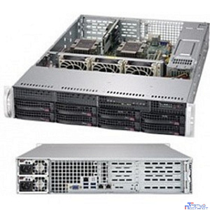 Supermicro SYS-6029P-WTR 2U, 2xLGA3647, 12xDDR4, 8x3.5, 2x1GbE, 1xM.2 PCIE, 6xPCIE x8, 2x1000W