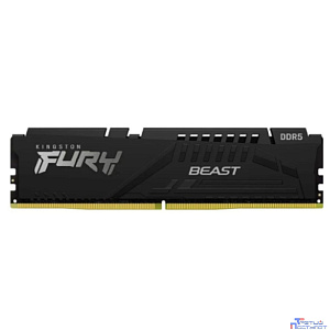 Оперативная память Kingston Fury Beast KF564C32BBE-32 DDR5 -  1x 32ГБ 6400МГц, DIMM,  Ret