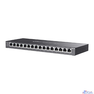 TP-Link SG2016P Коммутатор JetStream Smart с 16 гигабитными портами (8 портов PoE+)