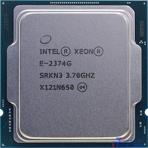 CPU Intel Xeon E-2374G (Rocket Lake, 4C/8T,3.7/5GHz, 8MB, 80W, UHD Graphics P750)