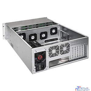Exegate EX292550RUS Серверный корпус ExeGate Pro 4U660-HS24 <RM 19", высота 4U, глубина 660, БП 500ADS, 24xHotSwap, USB>
