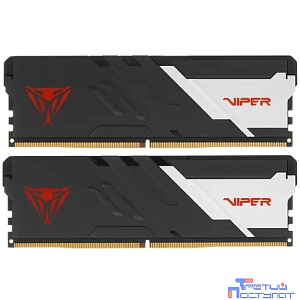 Память DDR5 2x16Gb 7000MHz Patriot PVV532G700C32K Viper Venom RTL Gaming PC5-56000 CL32 DIMM 288-pin 1.45В kit с радиатором Ret