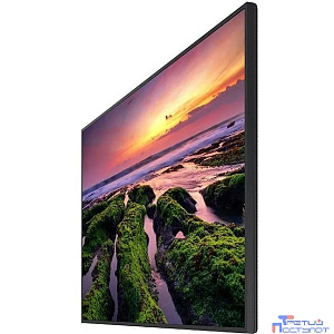 Панель Samsung 75" QB75B черный VA LED 8ms 16:9 HDMI M/M матовая 350cd 178гр/178гр 3840x1920 Ultra HD USB 38.3кг