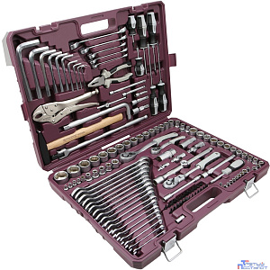 Thorvik TS142 Набор инструмента универсальный 1/4", 3/8" и 1/2"DR, 142 предмета
