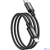 Кабель Type C - Lightning 1m Hoco X89 Wind iP черный
