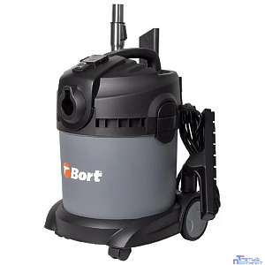 Bort Пылесос для сухой и влажной уборки BAX-1520-Smart Cle {Расход воздуха 50 л/сек; 94 л/сек; Вместимость бака 20 л; Мощность 1400 Вт; Пылесос для влажной уборки ;гарантия 2 г} [98291148]