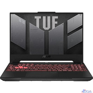 ASUS TUF Gaming A17 FA707NV-HX064 [90NR0E35-M003R0] Mecha Gray 17.3" {FHD Ryzen 5 7535HS/16384Mb/1024PCISSDGb/RTX4060(8192Mb)/DOS}