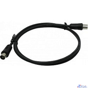 Telecom (TTV9501-3M) Удлинитель антенный 9.5mm, 75Ом,ТВ-М-->ТВ-F, 3m