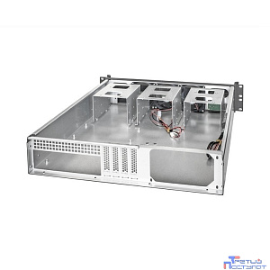 Exegate EX284970RUS Серверный корпус ExeGate Pro 2U450-09 <RM 19", высота 2U, глубина 450, БП 600ADS, 2*USB>