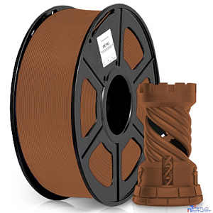 Пластик для принтера 3D Cactus CS-3D-PETG-1KG-COFFEE PETG d1.75мм 1кг L316м 1цв.