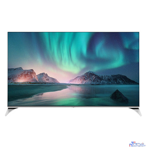 Hyundai 55" H-LED55QBU7500 Android TV Frameless черный 4K Ultra HD 60Hz DVB-T DVB-T2 DVB-C DVB-S DVB-S2 USB WiFi Smart TV