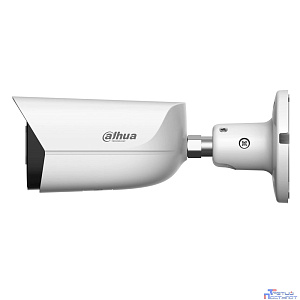 DAHUA DH-IPC-HFW3249EP-S-IL-0360B Уличная цилиндрическая IP-видеокамера 2Мп, 1/2.9” CMOS, объектив 3.6мм, видеоаналитика, микрофон, ИК 50м, LED 50м, IP67, металл