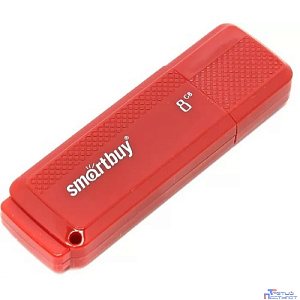 Smartbuy USB Drive 8GB Dock Red (SB8GBDK-R) UFD 2.0