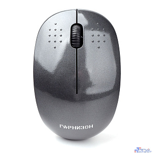 Гарнизон Мышь беспров. GMW-440-1,  серый, 1000 DPI, 2 кн.+ колесо-кнопка