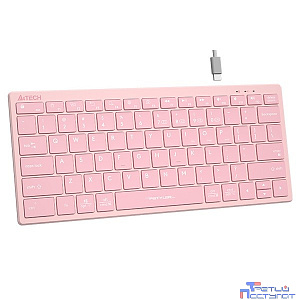 Клавиатура A4Tech Fstyler FBX51C розовый USB беспроводная BT/Radio slim Multimedia (FBX51C PINK)