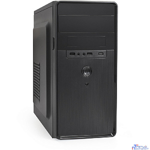 Exegate EX286427RUS Корпус Minitower ExeGate BA-309-500W-8 (mATX, БП AA500 с вент. 8см, 2*USB, HD аудио, черный)
