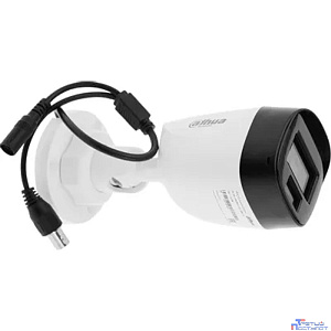 DAHUA DH-HAC-HFW1209CLP-LED-0360B-S2 Уличная цилиндрическая HDCVI-видеокамера с интеллектуальной двойной подсветкой 2Мп, объектив 3.6мм, ИК 20м, LED 20м, IP67, корпус: металл, быстрый монтаж