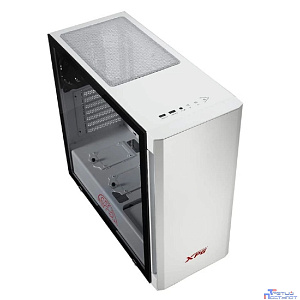 XPG INVADER WHITE (INVADER-WHCWW) (Midi-Tower, белый, TG, 120mm fan*2)