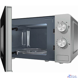 Gorenje MO20E1S Микроволновая печь, 20л, 800 Вт, серебро