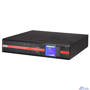 PowerCom Macan MRT-1000SE ИБП {Online, 1000VA / 1000W, Rack/Tower,IEC, LCD, Serial+USB, SNMPslot, подкл. доп. батарей} (1076118)