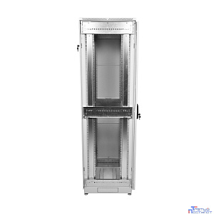 ЦМО Шкаф телекоммуникационный напольный 42U (600x600) дверь стекло (ШТК-М-42.6.6-1ААА) (3 коробки)