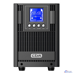 ИБП CBR ESSENCE ESN-2000 [Online 2000 VA / 2000 W, Tower, 4 x EURO, LCD, HID-USB, RS232, EPO, SNMP slot]