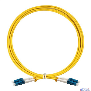Exegate EX295131RUS Патч-корд волоконно-оптический FC-D-9-LC-LC-2M-LSZH (Шнур ВО SM 9/125 (OS2/G.652.D), LC/UPC-LC/UPC, Duplex, LSZH, 2м)
