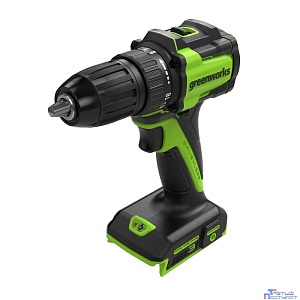 Greenworks DD345, 24V, Дрель-шуруповерт аккумуляторная, бесщеточная, без АКБ и ЗУ  [3708307]