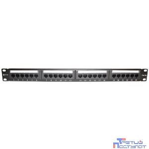 5bites PPU55-07 Патч-панель UTP / 5E / 24P / KRONE / 110 / DUAL IDC / 1U / 19"