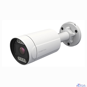 RUBETEK RVX-4334p Цилиндрическая, 4МП 1/3", мотор. объектив 2.7-13.5 мм, DWDR, микрофон, слот microSD, IP67, POE 802.3af, металл