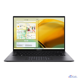 ASUS Zenbook 14 UM3402YA-KP811W  [90NB0W95-M01JM0] Jade Black 14" {WQXGA 2560x1600 Ryzen 5 7430U/16GB/SSD1TB/AMD Radeon/FingerPrint/Backlit/Win11Home}