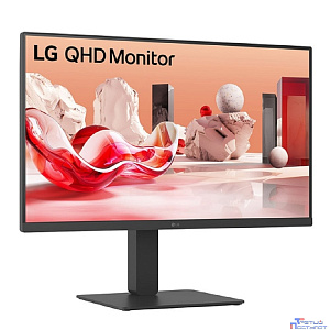 LCD LG 27" 27BA65QB-B {IPS 2560x1440 100Hz 5ms 350cd 1000:1 DisplayPort1.4 2xHDMI2.0 4xUSB3.0 USB-C(65W PD) Speakers HAS VESA}