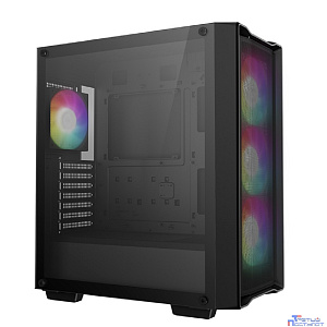 Deepcool CC560 Mesh V2 черный без БП ATX 4x120mm 5x140mm 2xUSB3.0 audio bott PSU