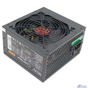 Ginzzu CB650 12CM black,24+4p,2 PCI-E(6+2), 4*SATA, 3*IDE,оплетка MB, кабель питания