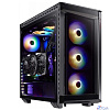 XPG BATTLECRUISER BLACK (BATTLECRUISER-BKCWW) (Midi-Tower, черный, TG*4, 120mm ARGB fan*4)