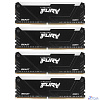 Kingston DDR4 32Gb 4x8GB 3200MHz KF432C16BB2AK4/32 Fury Beast RGB RTL Gaming PC4-25600 CL16 DIMM 288-pin 1.35В dual rank с радиатором Ret