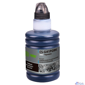 Чернила Cactus CS-GI41PGBK черный 140мл для Canon PIXMA G1420/G2420/G2460/G3420/G3460