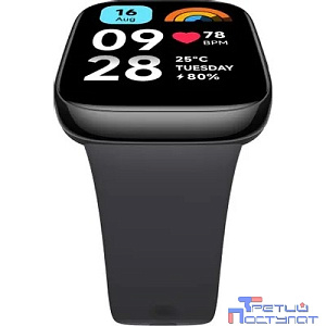 Часы наручные Xiaomi Смарт-часы Redmi Watch 3 Active Black M2235W1