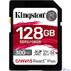 SecureDigital 128GB Kingston SDHC, UHS-II Class U3 V90, чтение: 300Мб/с, запись: 260Мб/с <SDR2/128GB>