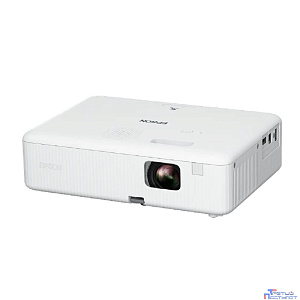 Epson CO-FH01 [V11HA84040] {3LCD 1920x1080 3000lm 16000:1, лампа 6000/12000 ч, HDMI, USB, встроенный динамик, коррекция трапеции ±30°, вес 2.4 кг}