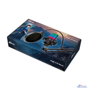 RITMIX RDM-270 Black {подключение XLR- jack3,5 мм; размеры микрофона: 5 * 15,5 * 3,8 см}