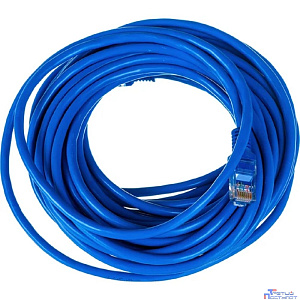 Патч-корд UTP Cablexpert PP12-10M/B кат.5e, 10м, литой, многожильный (синий)