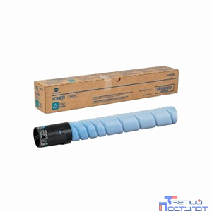Тонер Konica-Minolta bizhub C224/284/364 синий TN-321C (o),  емкость 50% от стандарта