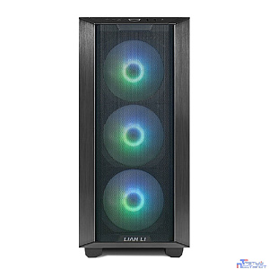 Корпус Lian Li Lancool III RGB / Black / Mid-Tower, TG / 3x 140mm ARGB + 1x 140mm non LED fans inc. / G99.LAN3RX.10R