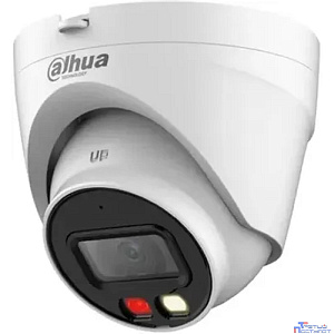 DAHUA DH-IPC-HDW1239VP-A-IL-0360B Уличная турельная IP-видеокамера SmartDualLight 2Мп, 1/2.8” CMOS, объектив 3.6мм, обнаружение людей, микрофон, ИК 30м, LED 20м, IP67, металл